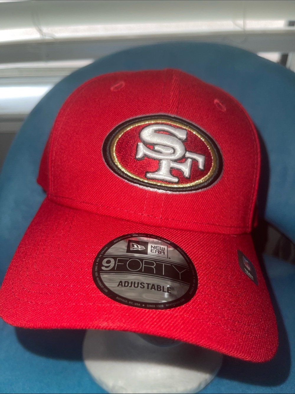 New Era Red San Francisco 49ers Adjustable Cap